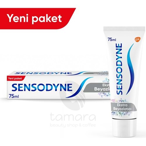 Sensodyne Ekstra Beyazlatıcı Diş Macunu 75 ml