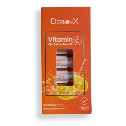 Derminix Vitamin C Cilt Bakım Ampülü