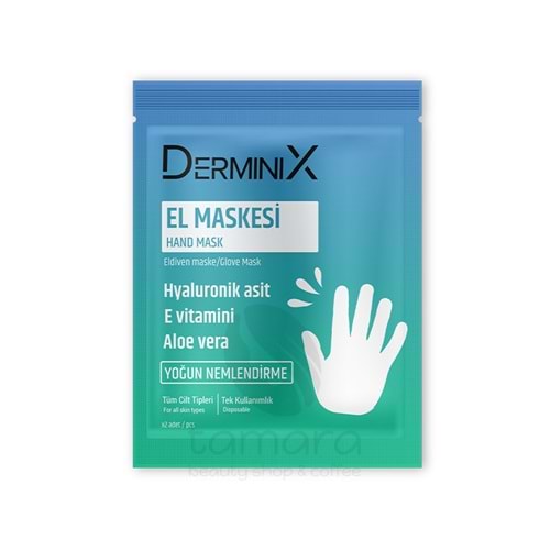 Derminix Hyaluronik Asit & E vitamini & Aloe Vera Nemlendirici El Maskesi