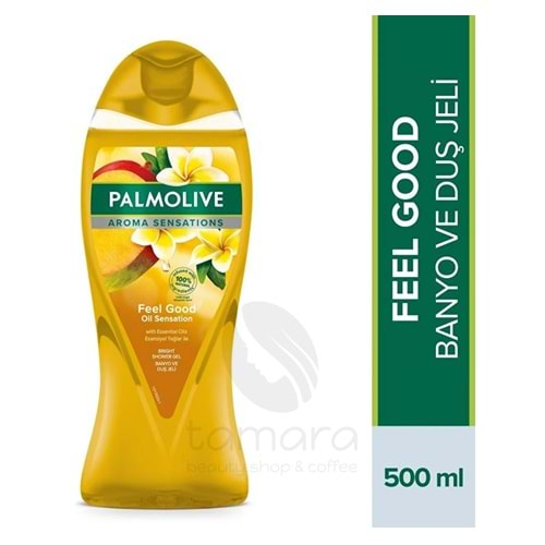 Palmolive Aroma Sensations Feel Good Esansiyel Yağlar ile Banyo ve Duş Jeli 500 ml