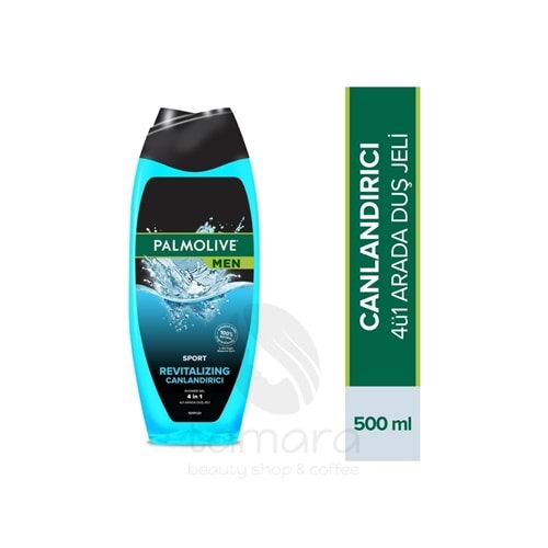 Palmolive Men Sport 4ü1 Arada Canlandırıcı Erkek Duş Jeli 500 ml