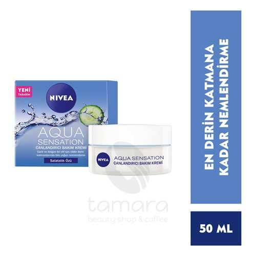 Nivea Aqua Sensation Canlandırıcı Bakım Kremi 50ml