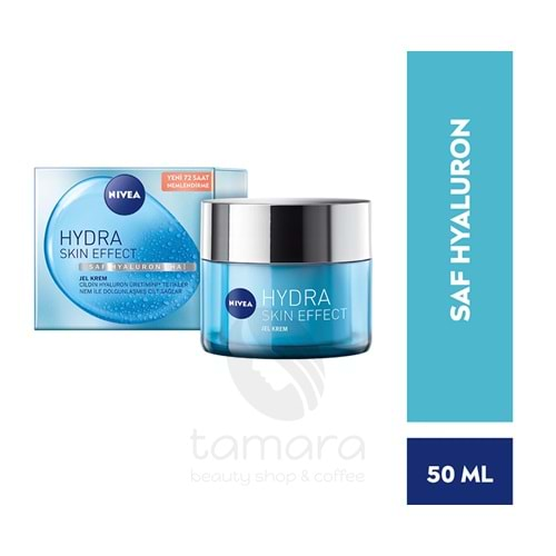 Nivea Hydra Skin Effect Nemlendirici Jel Krem 50ml, Saf Hyaluron