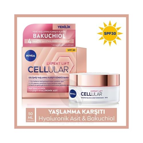 Nivea Cellular Expert Lift SPF30 Gelişmiş Gündüz Yüz Kremi 50ml