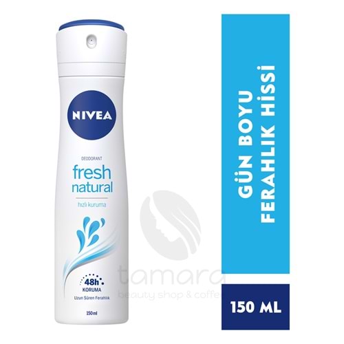 Nivea Kadın Sprey Deodorant Fresh Natural 150ml