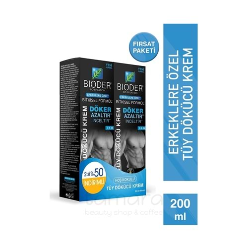 Bioder Tüy Dokucu Krem 100ml Men