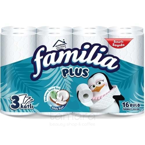 Familia Plus Tuvalet Kağıdı (3 Katlı) 16 Lı Pk Coconut Özlü