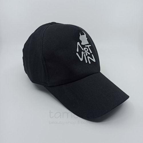 Artvin Logo Baskılı Koton Şapka Siyah