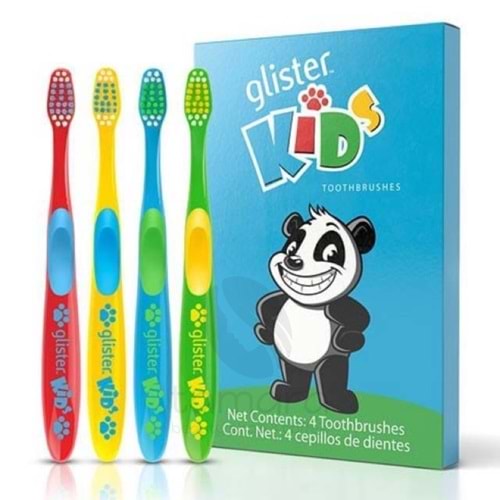 Amway Glister Kids Tooth Brushes Çocuk Diş Fırçası 4 lü Paket