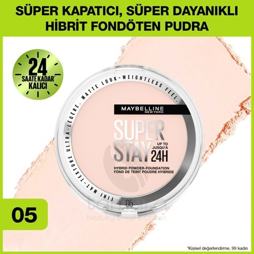 Maybelline New York Superstay Hibrit Pudra-Fondöten - 05