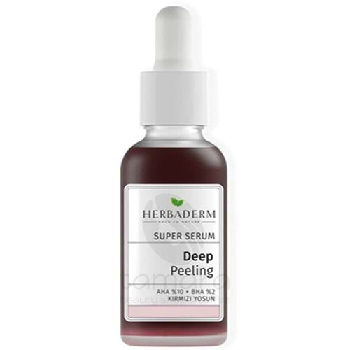 Herbaderm Super Serum AHA Kırmızı Peeling 30 ml