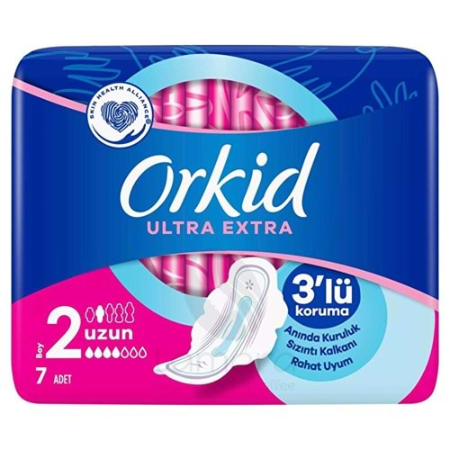 Orkid Hijyenik Ped Ultra Extra Uzun 7'li