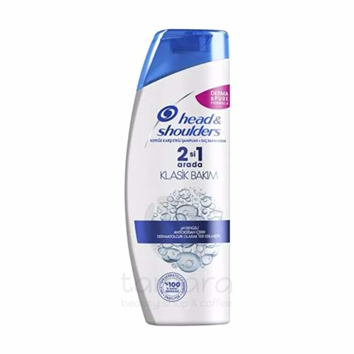 Head & shoulders 2'si 1 Arada Klasik Bakım Şampuanı 350 Ml