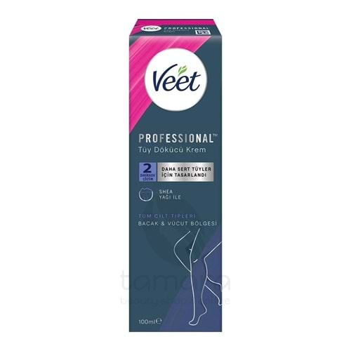 Veet Professional Tüy Dökücü Krem Bacak & Vücut Bölgesi 100 ml