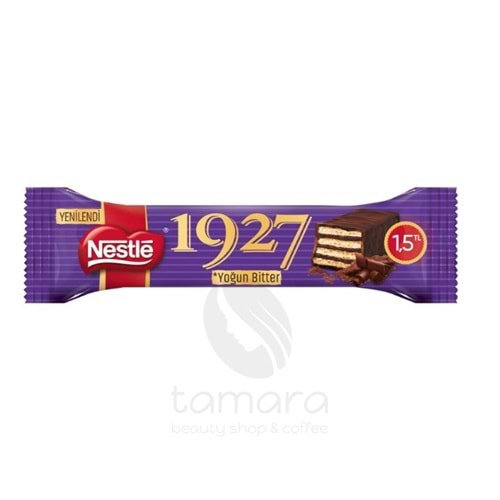 Nestle 1927 Yoğun Bitter Çikolata Kaplamalı Gofret 27 Gr