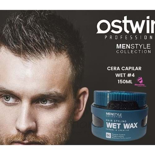 Ostwint MenStyle Collection Saç Şekillendirici Wax no:4 150 ml.