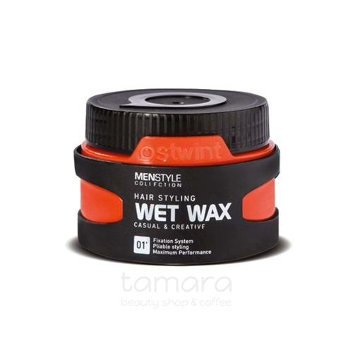 Ostwint MenStyle Collection Saç Şekillendirici Wax No : 1 Wet Wax 150 ml.