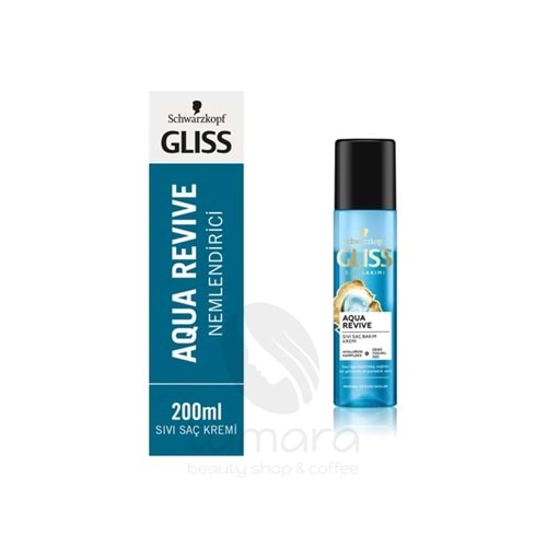 Gliss Sıvı Saç Kremi Aqua Revive 200 ml