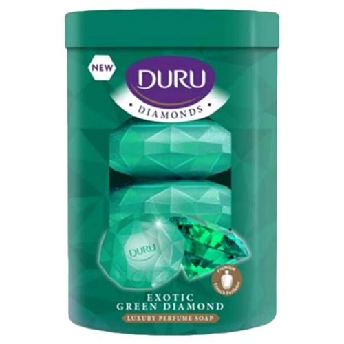 Duru Diamonds Serisi Green Yeşil Sabun 4x90 gr