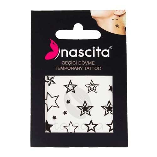 Nascita Yüz Sticker Geçici Dövme Stars Sticker - 20