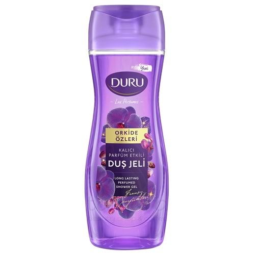 Duru Lux Perfumes Orkide Özleri Kalıcı Parfüm Etkili Duş Jeli 450 ml.