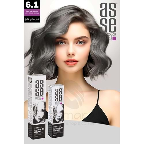 Asse 6.1 Koyu Küllü Sarı - 60ml Tüp Boya