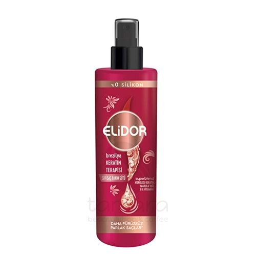 Elidor Brezilya Keratin Terapisi Sıvı Saç Bakım Sütü 200 ml