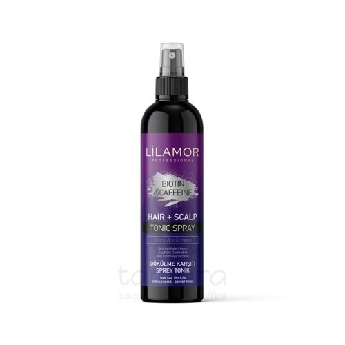 Lilamor Tonik Sprey Biotin & caffeine 250 ml