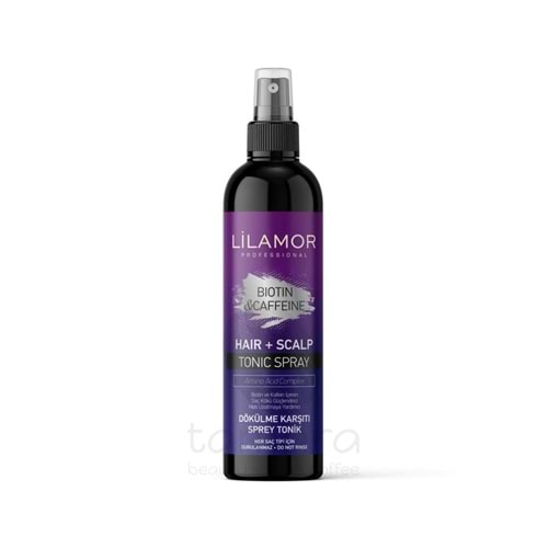 Lilamor Tonik Sprey Biotin & caffeine 250 ml.