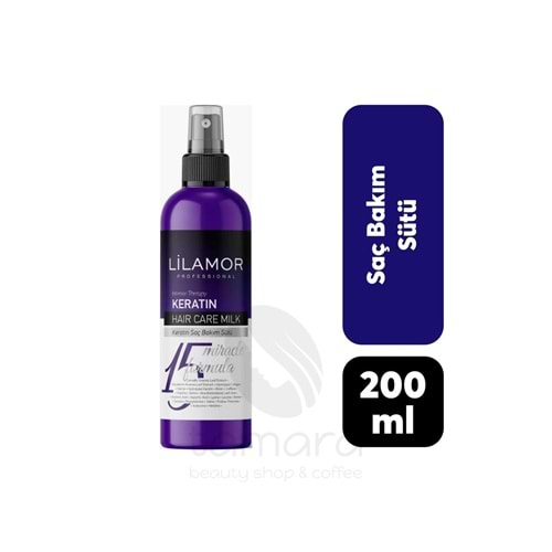 Lilamor Saç Bakım Sütü 200 Ml Keratin