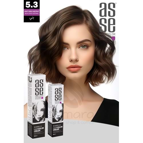 Asse 5.3 Açık Dore Kestane - 60ml Tüp Boya