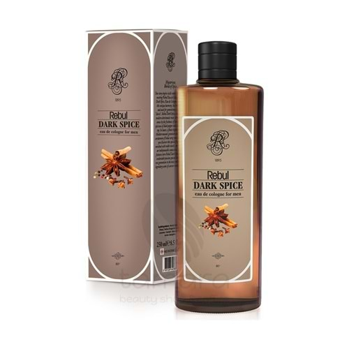 Rebul Dark Spice Kolonya Cam Şişe 250 ml