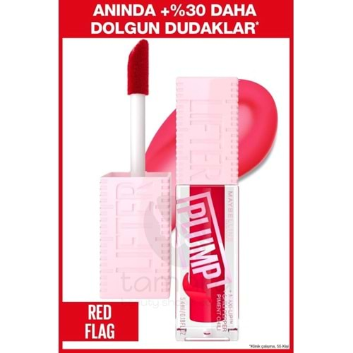 Maybelline New York Lifter Plump Dudak Parlatıcısı- 004 Red Flag