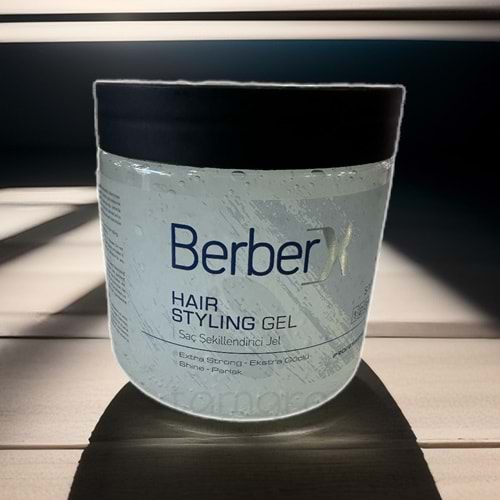 BerberX Hair Styling Gel Saç Şekillendirici Ekstra Sert Jöle 500 g.