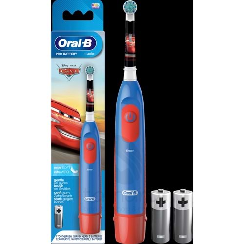 Oral-B Toothbrush Stages Power Elektrikli Diş Fırçası Cars Arabalar