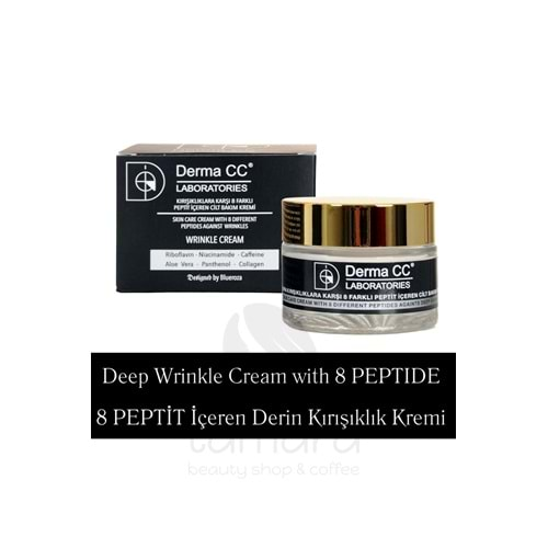 Derma CC Laboratories Kırışıklıklara Karşı 8 Farklı Peptit Içeren Cilt Bakım Ve Onarım Kremi 50 ml