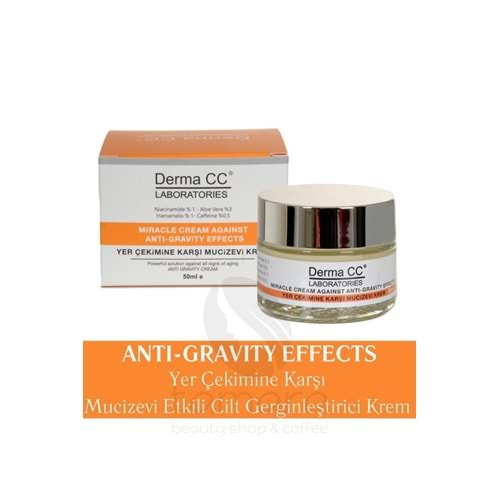 Derma CC Laboratories Yer Çekimine Karşı Mucizevi Krem 50 ml