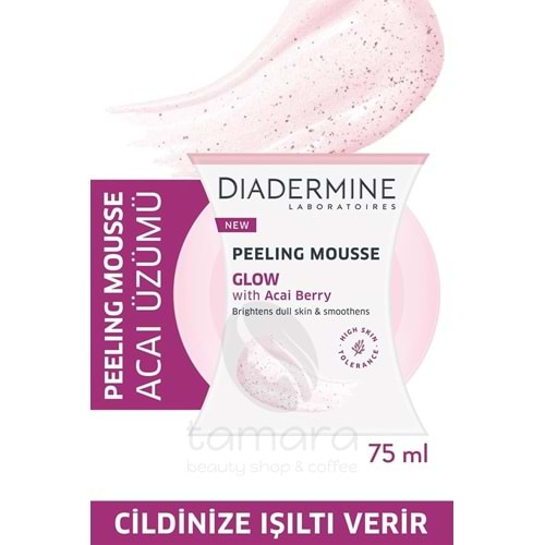 Diadermine Naturally Bio Me Işıltı Veren Köpük Peeling 75 ml