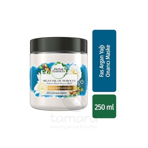 Herbal Essences Onarıcı Saç Maskesi Fas Argan Yağı 250 ml