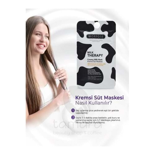 Morfose Milk Therapy Kremsi Süt Saç Maskesi 25 ml