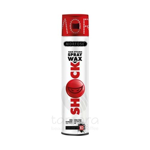 Morfose Shock Wax Saç Spreyi Sıradışı Şekillendirme 300 ml.