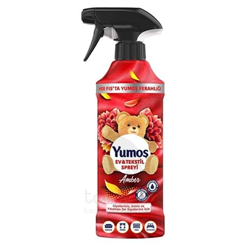 Yumoş Ev ve Tekstil Spreyi Amber 450 ml