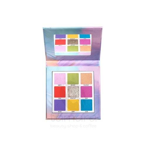 Golden Rose Miss Beauty Eyeshadow Palette - 01 Colorpop - Far Paleti