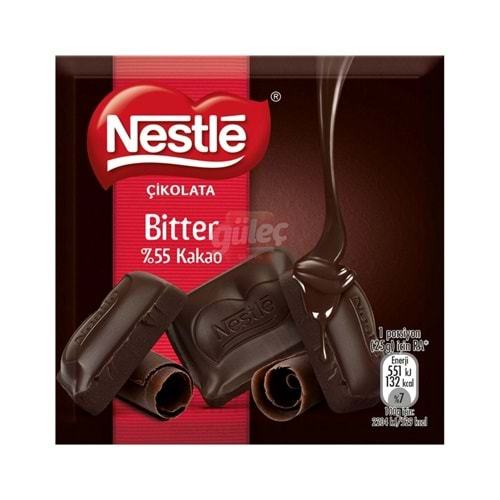 Nestle Çikolata Classic Bitter Kare 60 Gr