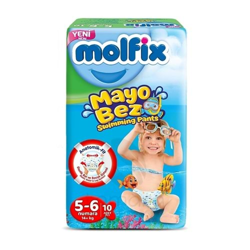 Molfix Mayo Bez 5-6 Beden 14+ Kg 10 Adet