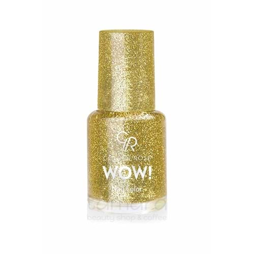 Golden Rose Wow Nail Color Glitter - 202 - Işıltılı Oje 6 ml.