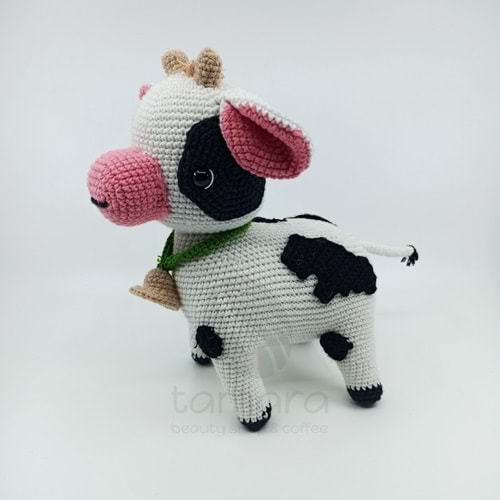 Artvin Amigurumi Organik Örgü Oyuncak Sevimli Buzağı