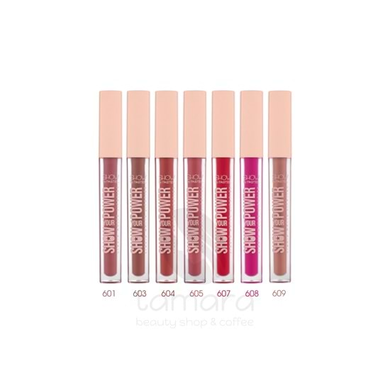 Pastel Show By Pastel Show Your Power Liquid Matte Lipstick - Likit Mat Ruj 609 - 4.1 g