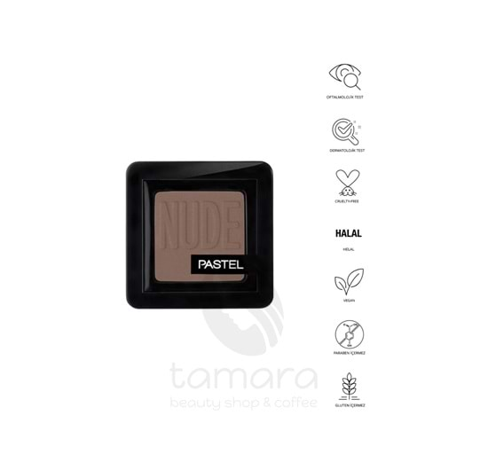 Pastel Nude Single Eyeshadow - Tekli Far 76 Dark Taupe 3 g