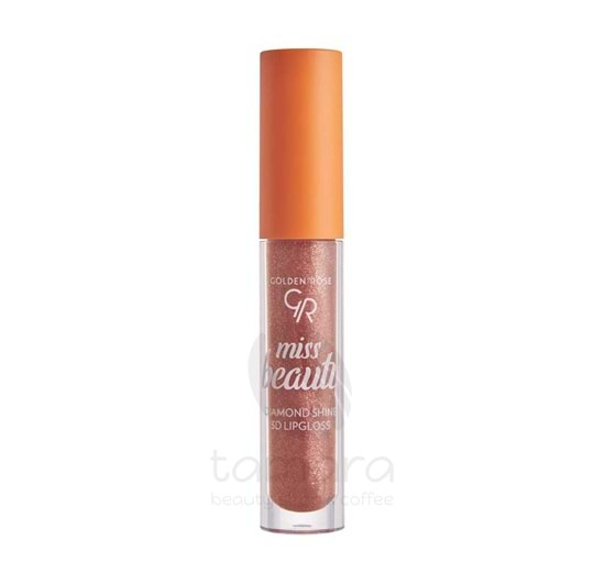 Golden Rose Miss Beauty Diamond Shine 3D Lipgloss-03 Sunkissed-Işıltılı Dudak Parlatıcısı